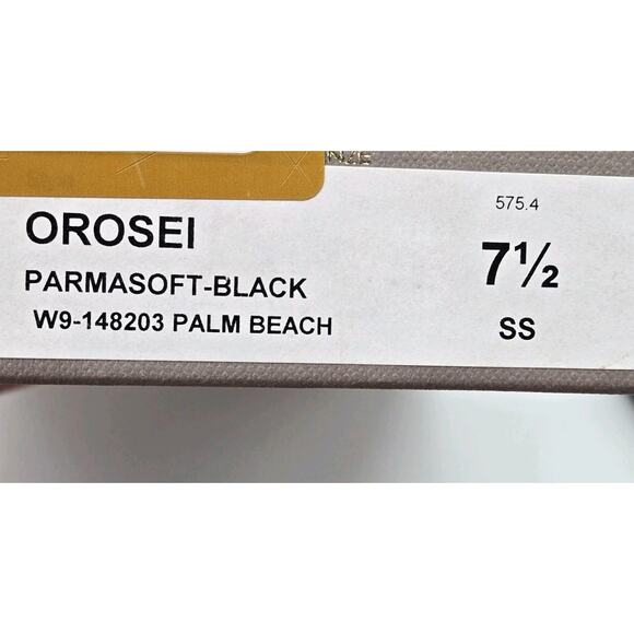 Amalfi by Rangoni Oresie Loafers Black NEW Sz 7.5 Classic Luxury Designer Preppy - Picture 6 of 7